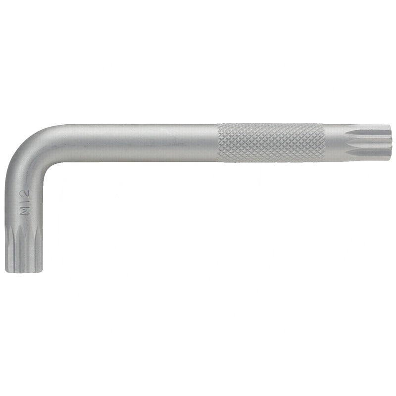 KS Tools XZN - Winkelstiftschlüssel, kurz, M14 – 145 mm