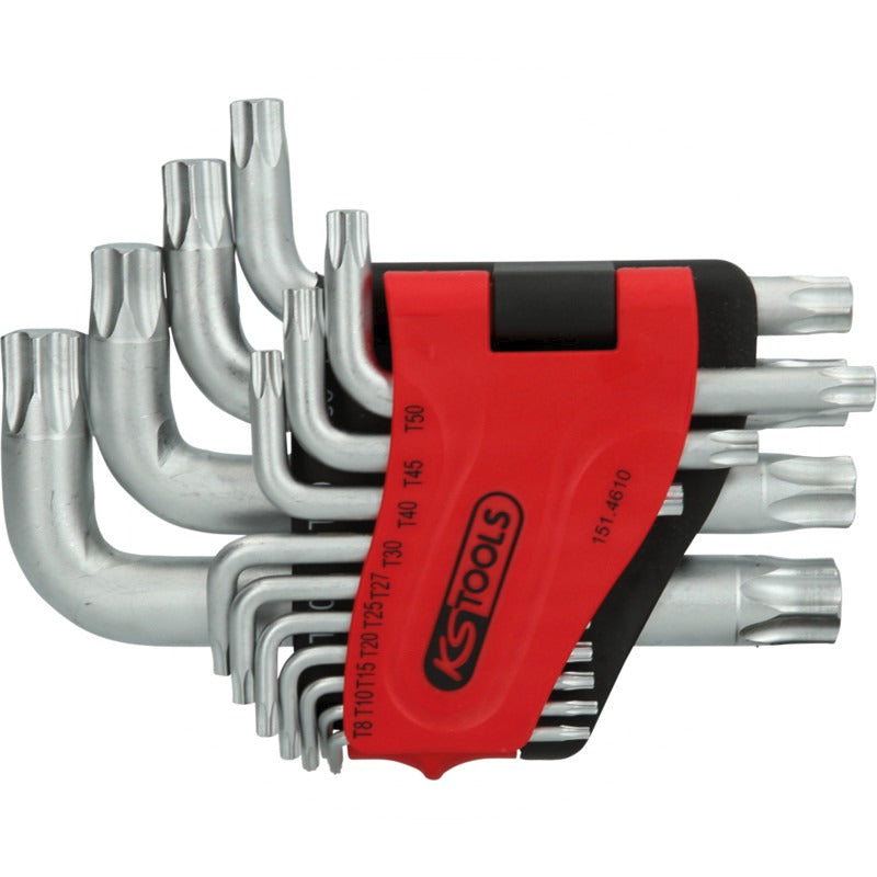 KS Tools Winkelstiftschlüssel TX-kurz 14-tlg.