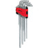 KS Tools Winkelstiftschll. TX XL m. Loch 10-tlg.