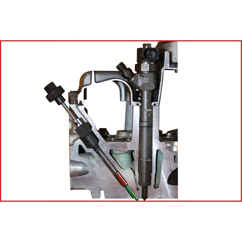 KS Tools 3in1 Glühkerzen-Reibahle M8 x 1,0 – 272 mm
