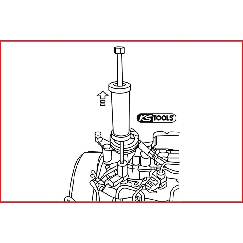 KS Tools Injektor-Düsen-Auszieher-Satz – 389 mm