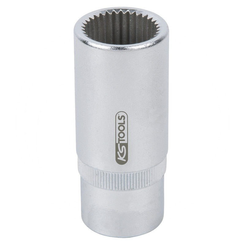 KS Tools Einspritzpumpen-Vielzahn-Stecknuss – 25 mm