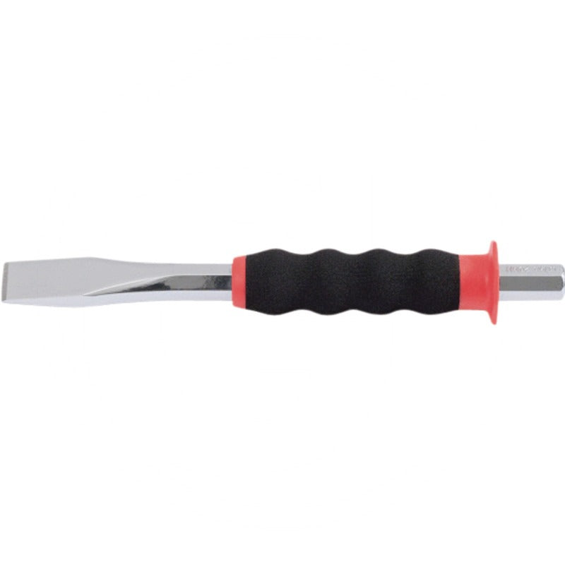 KS TOOLS Flachmeißel, 20 mm, 8-kant – 210 mm