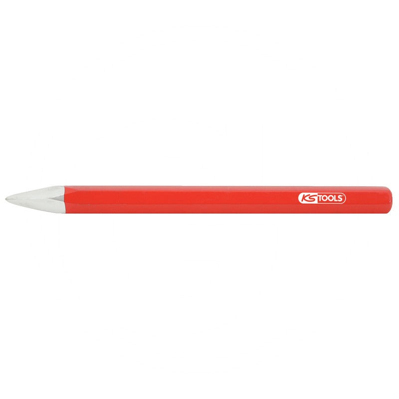 KS Tools Spitzmeißel, 8-kant, 250mm – 255 mm