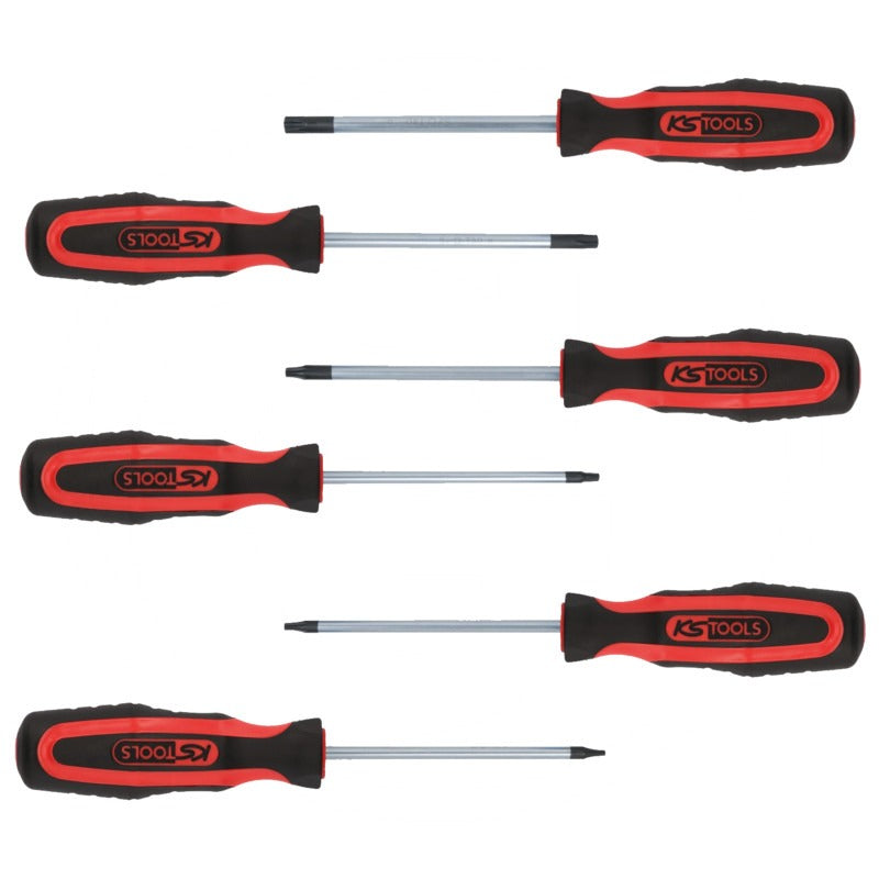 KS TOOLS ERGOTORQUE+Schraubendreher Satz, 6tlg TX – 300 mm Breite (mm) 133