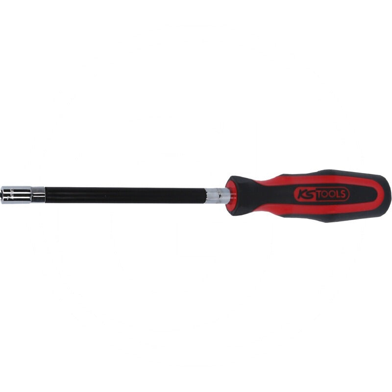 KS TOOLS Stecknuss Schraubendreher ERGO, 159.1127 passend für Außensechskant Schrauben – 259 mm