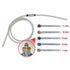 KS Tools Entlüftungsschlüssel-Satz, Bremsen – 210 mm