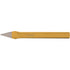 KS TOOLS Kreuzmeißel, flach oval, 8x200mm – 200 mm