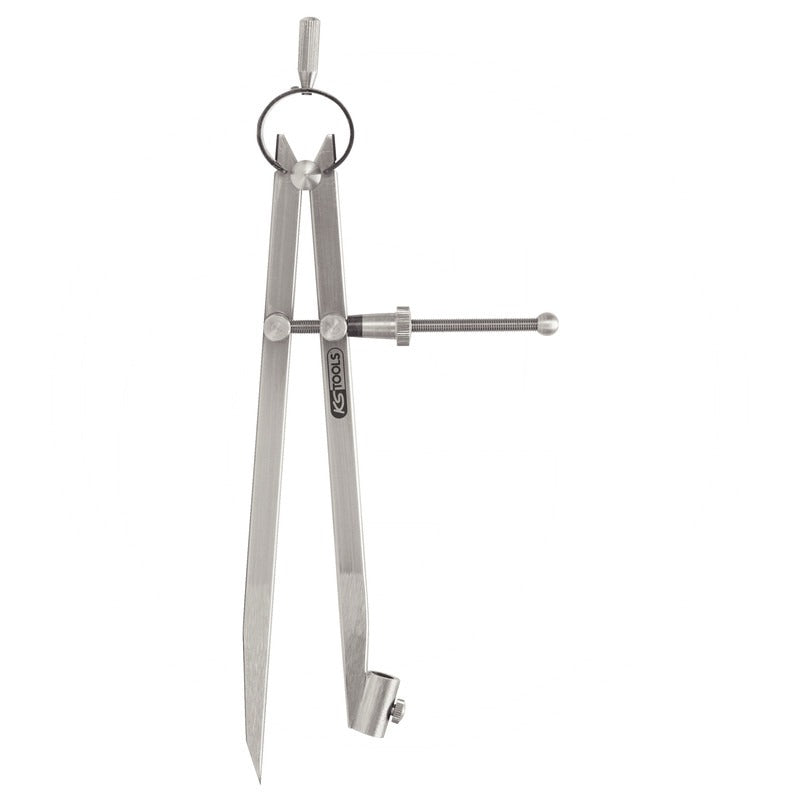 KS Tools Präzisions-Feder-Spitzzirkel – 247 mm