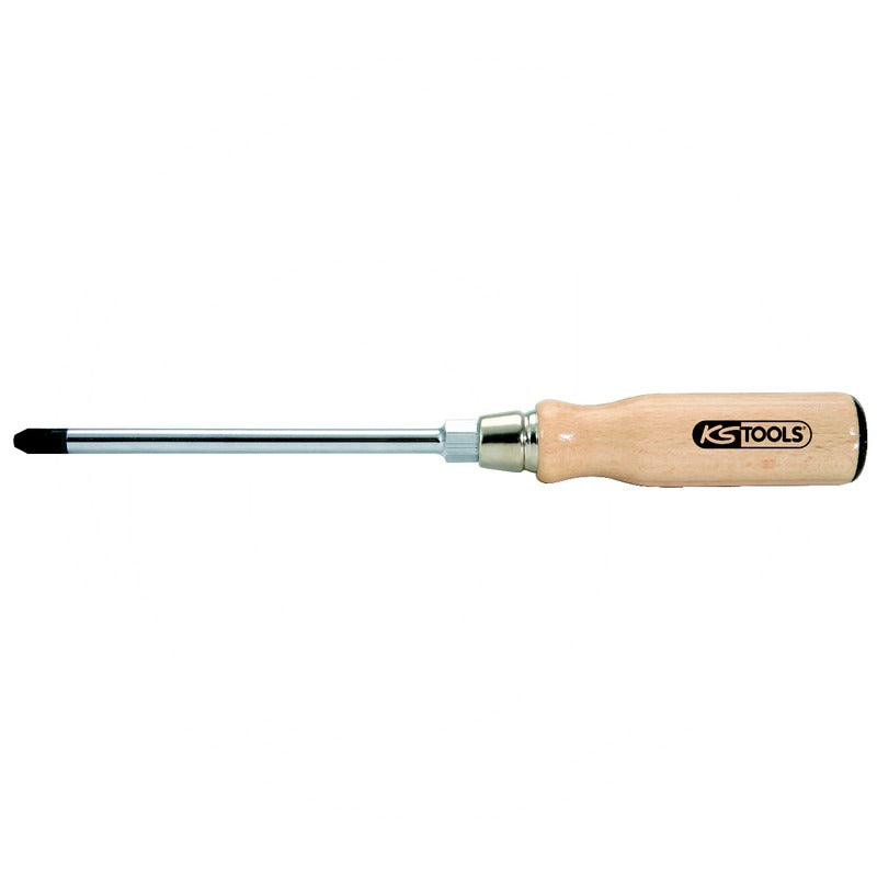 KS Tools ERGOTORQUE WOOD Schraubendreher PH1 – 180 mm
