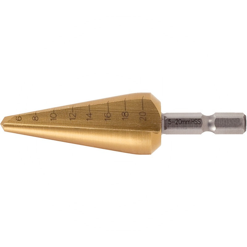 KS Tools HSS-TiN Blechschälbohrer-Bit