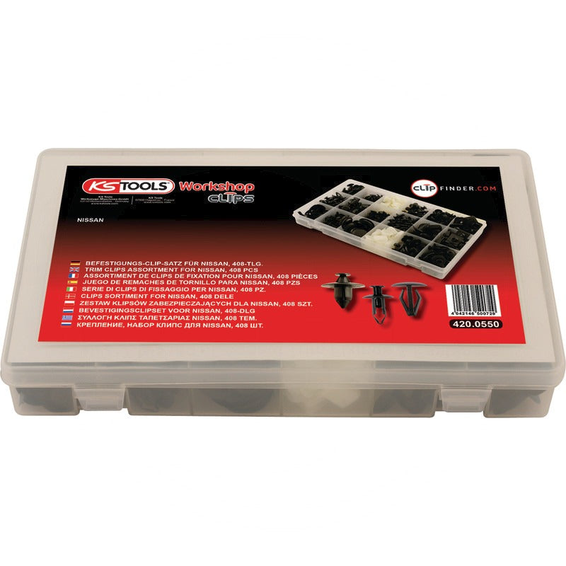 KS Tools Befestigungs Clip Satz passend für Nissan – 279 mm