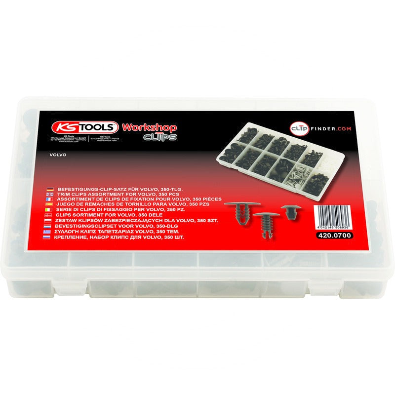 KS Tools Befestigungs Clip Satz passend für Volvo – 274 mm