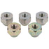 KS Tools Spezialmuttern-Satz, 5-tlg., M14x2 – 100 mm