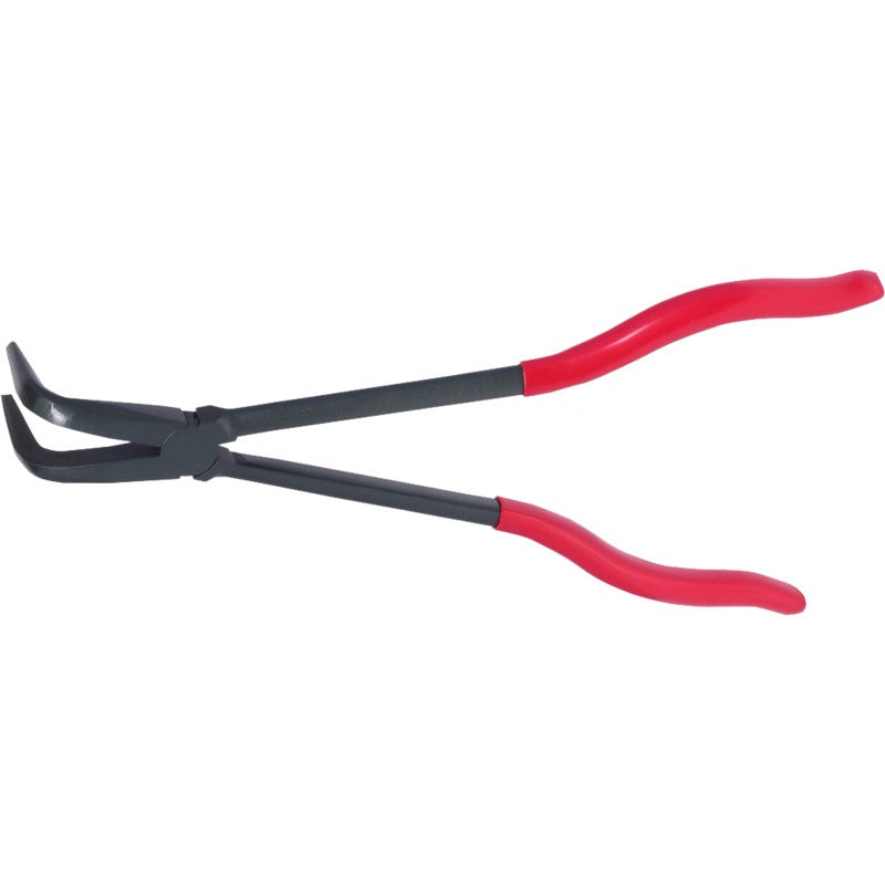KS TOOLS CLASSIC Flachrundzange 90° gebogen – 270 mm