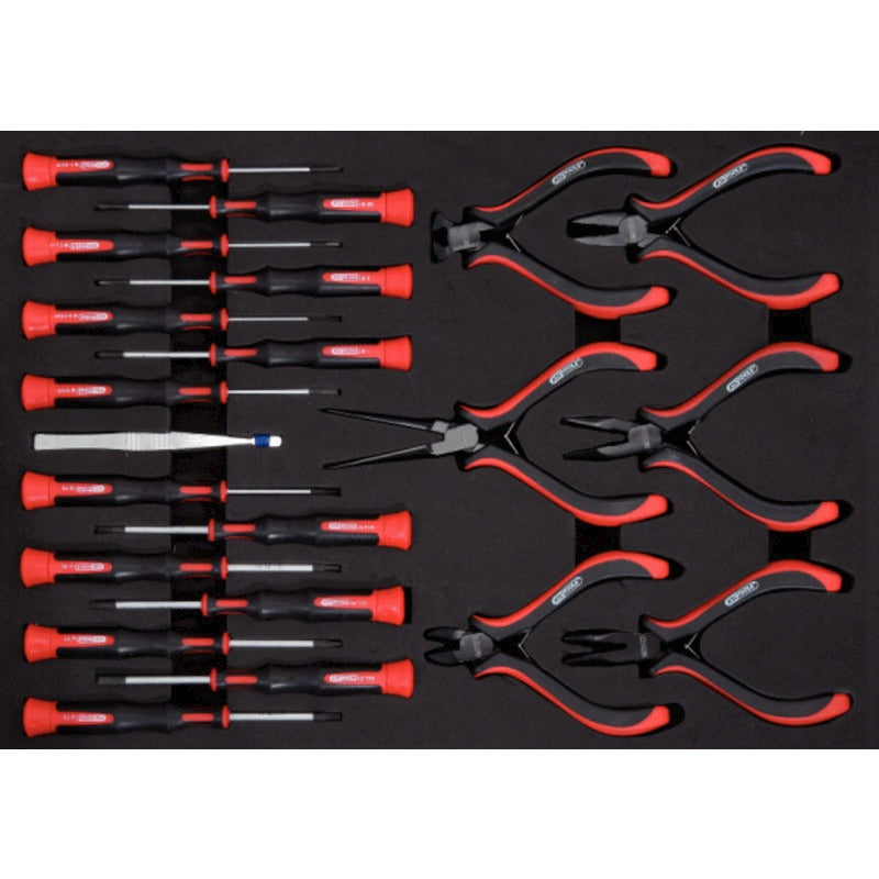 KS Tools ESD Feinmechanik-Werkzeug-Satz – 758 mm