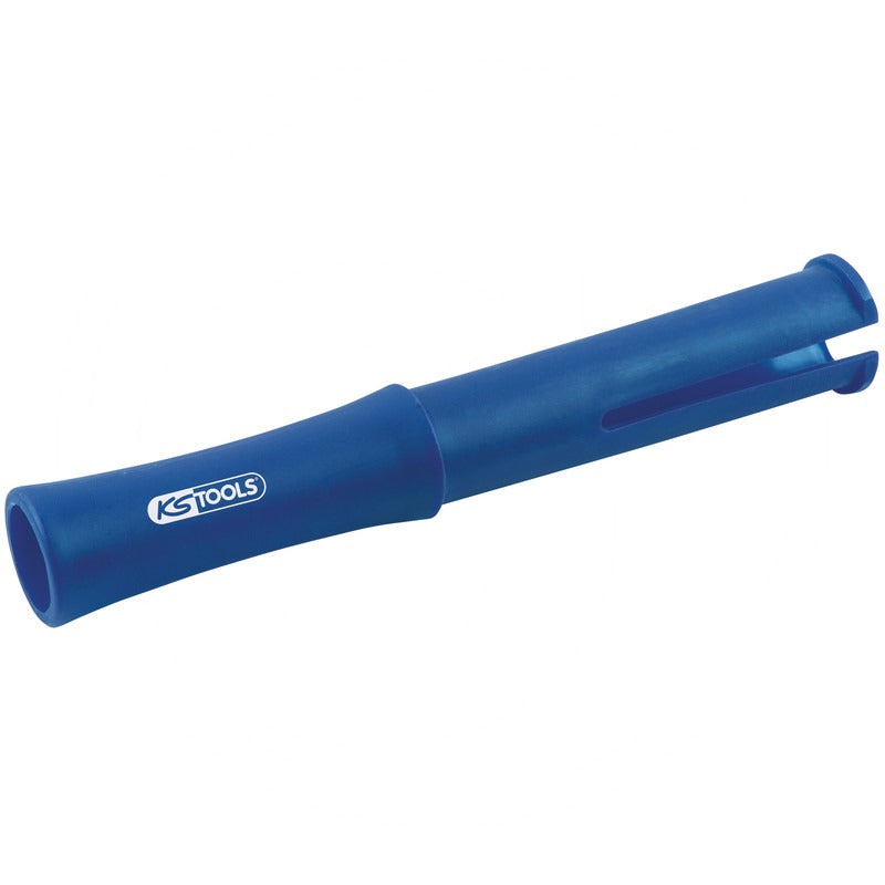 KS Tools Abrollgriff passend für Lenkradwickelfolie, blau – 260 mm
