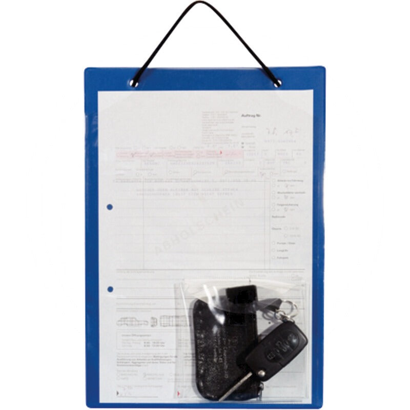 KS TOOLS Werkstatt-Auftragstasche – 340 mm Farbe blau