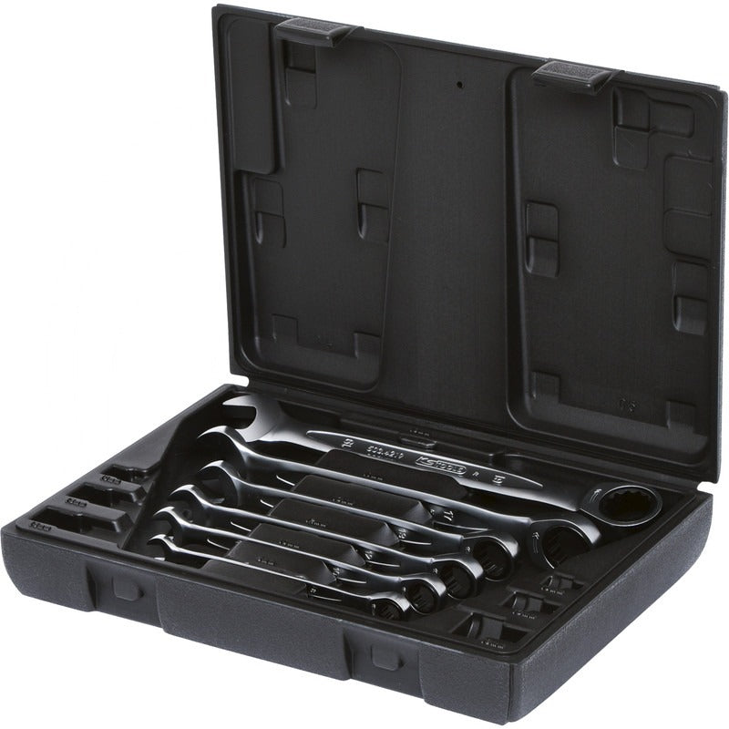 KS TOOLS GEAR+Ringmaulschlüssel Satz, 6tlg 8-19mm – 283 mm