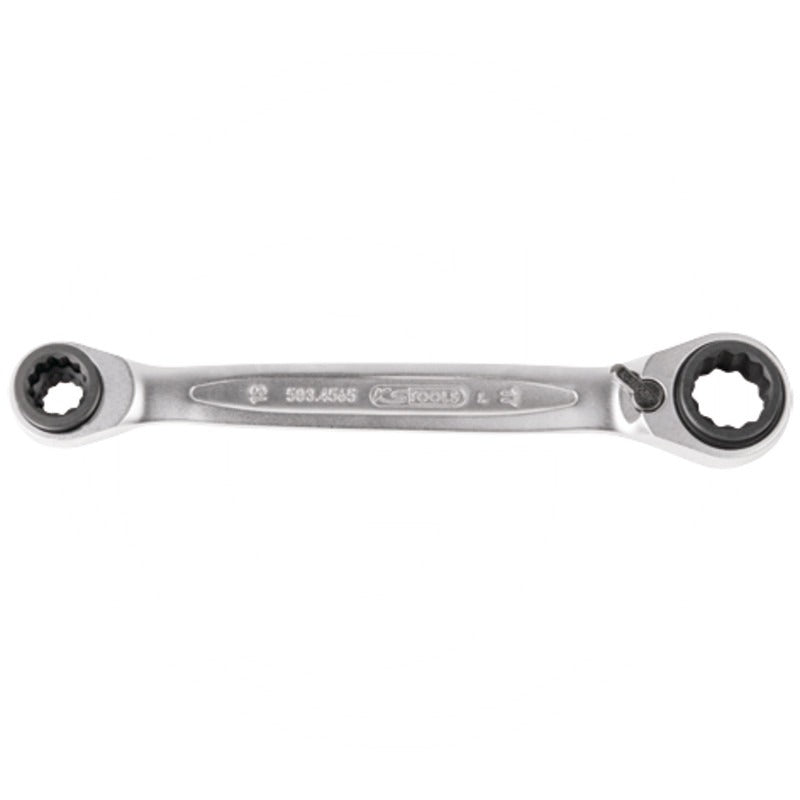 KS Tools GEAR+Doppelringschlüssel 21x27-22x24mm – 275 mm