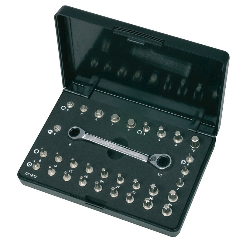 KS Tools Micro Bit-Satz, 32-tlg. – 200 mm