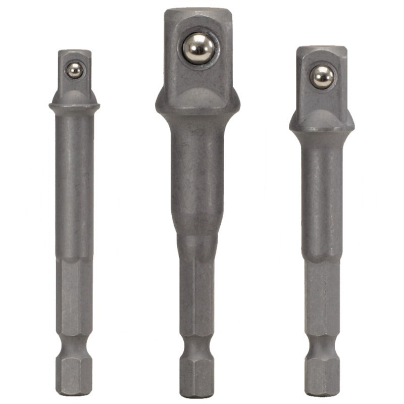 KS TOOLS 1/4" Vierkant-Adapter-Satz, 3-tlg. – 148 mm
