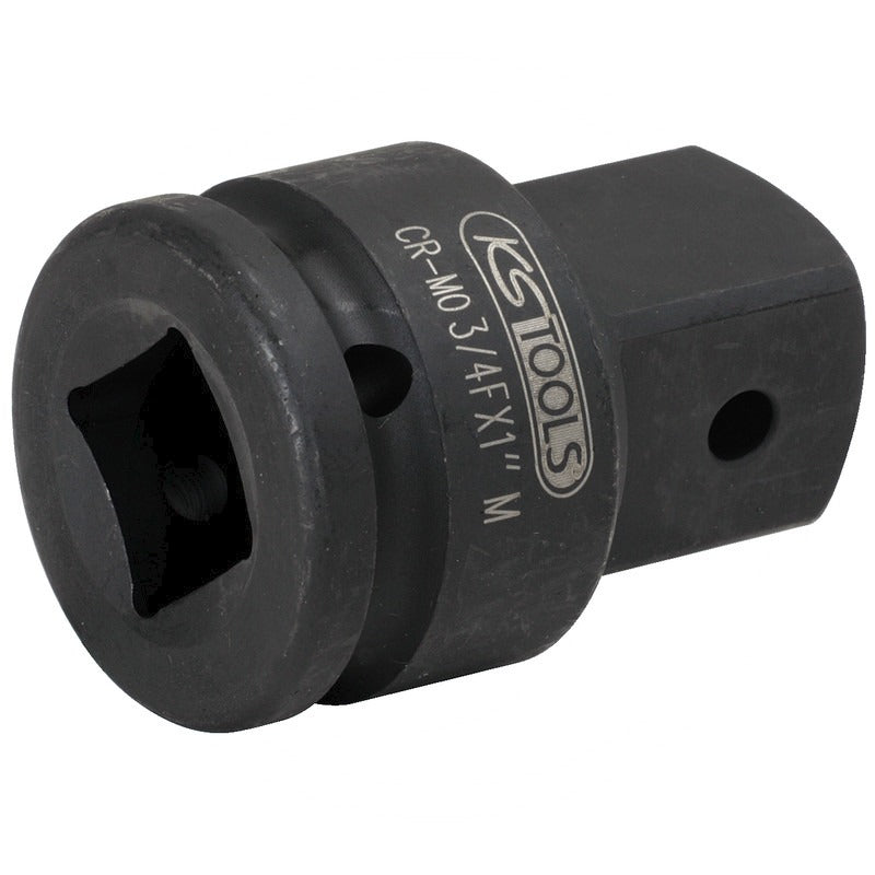 KS TOOLS 3/4' Kraft Stecknuss-Adapt. 3/4' Fx1' M – 63 mm