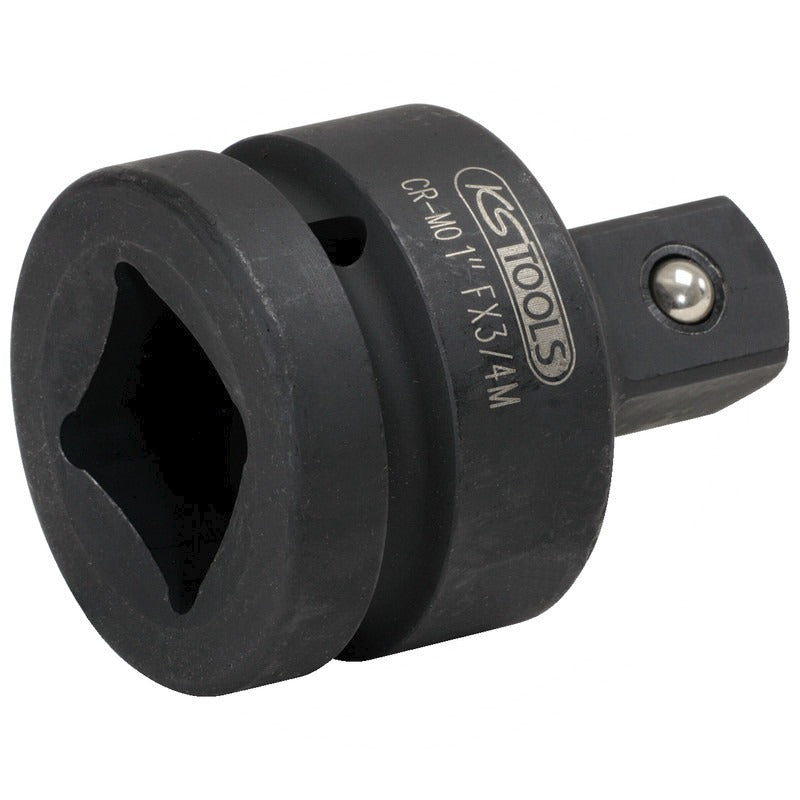 KS TOOLS 1" Kraft-Reduzieradapter, 1"F x 3/4"M – 75 mm