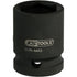 KS Tools 1.1/2" Sechskant-Kraft-Stecknuss, 56 mm, kurz – Ø 88