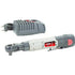 KS Tools 3/8' Akku-Umschaltknarre, 49Nm, 220U/min – 365 mm