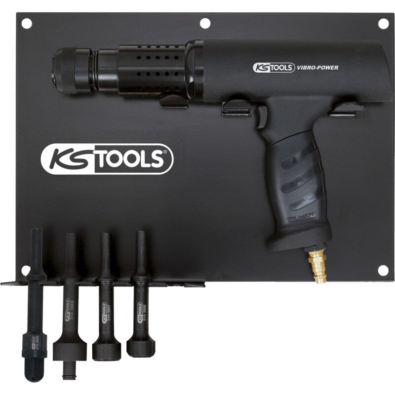 KS Tools Vibro-Power Druckluft-Meißelhammer-Satz – 380 mm