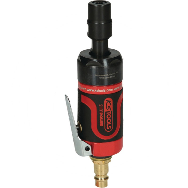 KS Tools SlimPOWER Mini-Druckluft-Stabschleifer, gerade – 183 mm