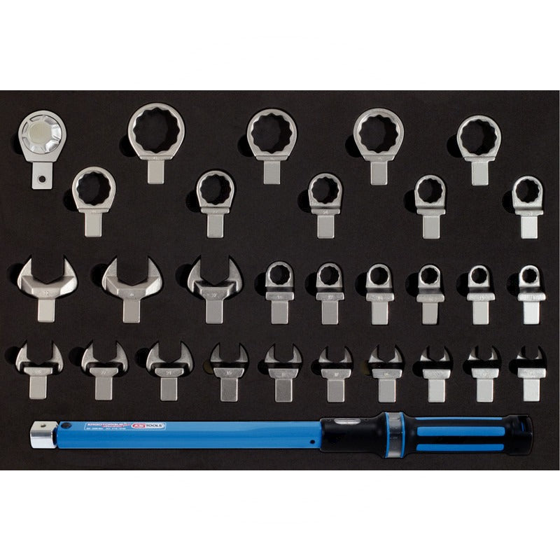 KS Tools 14 x 18mm Drehmoment-Werkzeugsatz, 31tlg – 610 mm