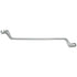 KS TOOLS Doppelringschlüssel, gekröpft, 6 x 7 mm – 168 mm