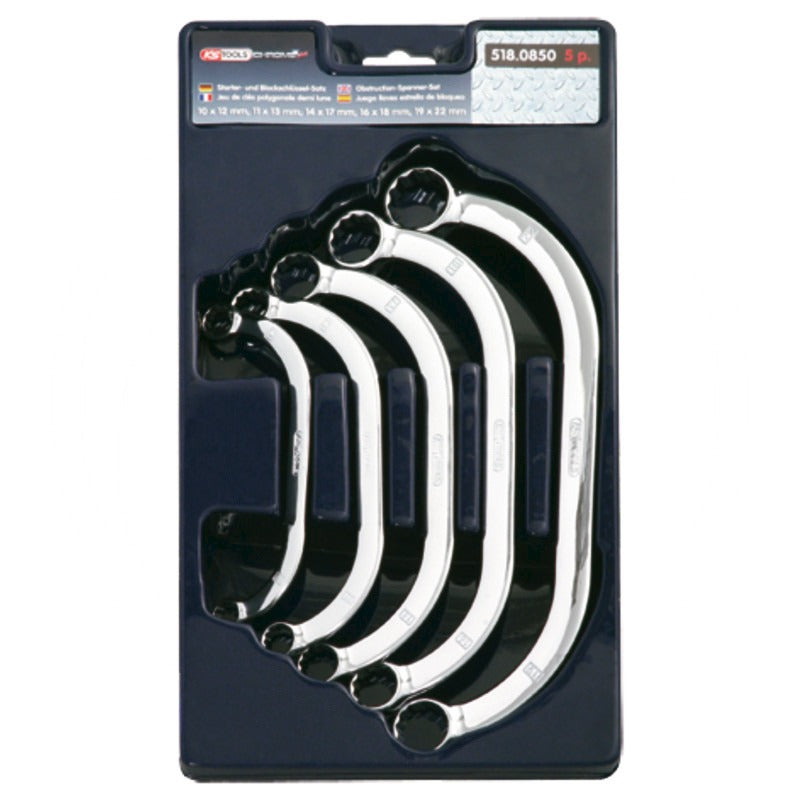 KS TOOLS Starter- und Blockschlüssel-Satz – 331 mm