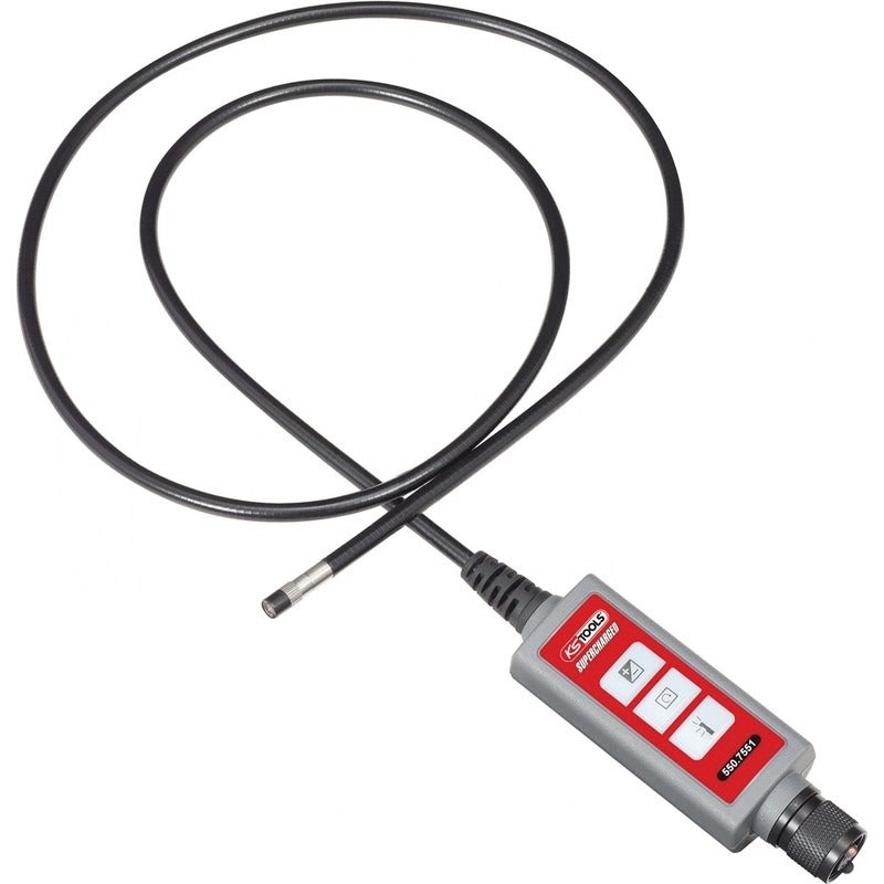 KS Tools Frontkamera-Sonde, 0 Grad, halbstarr – 265 mm