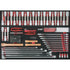 KS Tools Meißel-, Schlüssel-, Bit-Steck, 711.0106 – Breite 564.0 mm