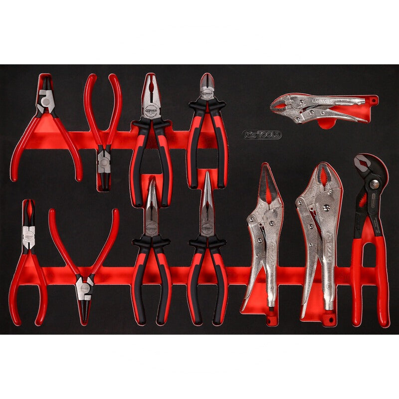 KS TOOLS Werkzeugsatz Zangen – 388 mm