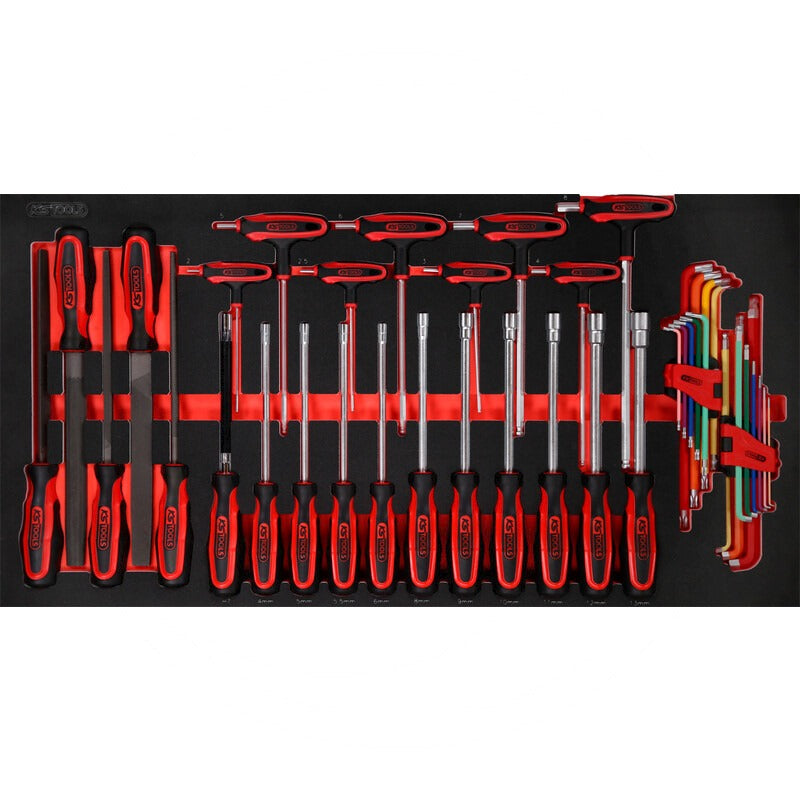 KS Tools Einlage Feile und Schraubendreher – 388 mm