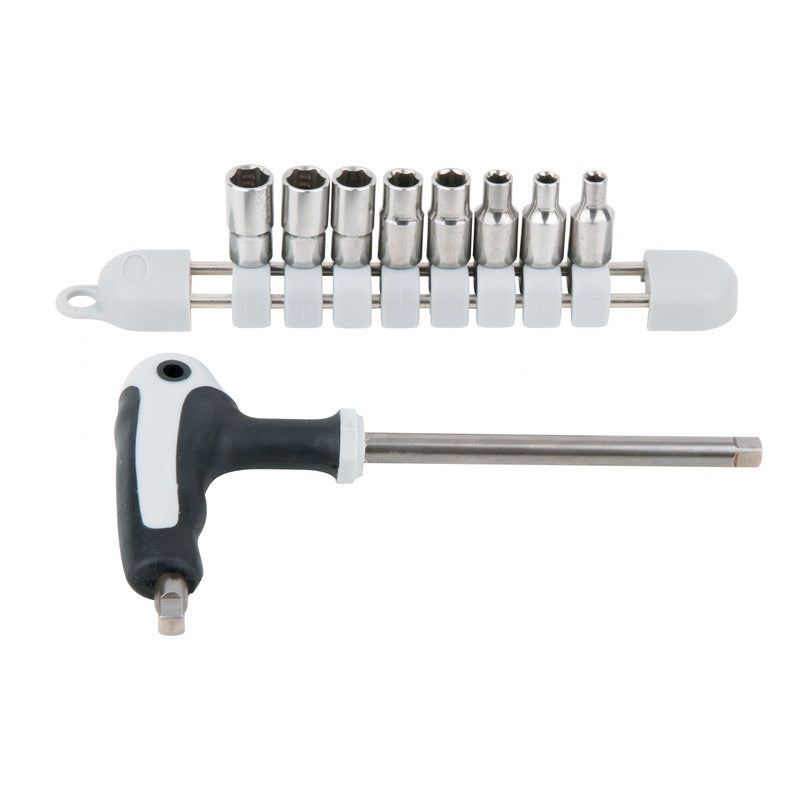 KS Tools EDELSTAHL Steckschlüssel-Satz, 9-tlg. – 280 mm
