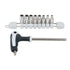 KS Tools EDELSTAHL Steckschlüssel-Satz, 9-tlg. – 280 mm