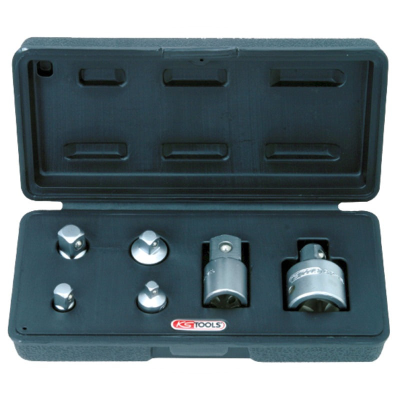 KS TOOLS 1/4' +3/8' +1/2' Adapter Satz,6-teilig – 220 mm