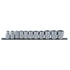 KS TOOLS 3/8" 12-kant-Stecknuss-Satz, 11-tlg. – 289 mm