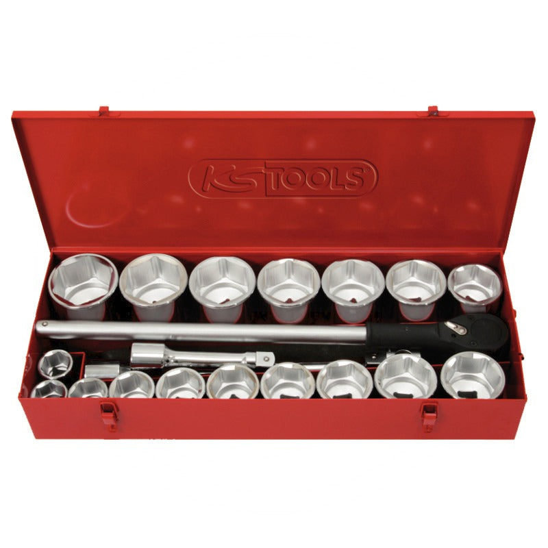 KS TOOLS 1" CLASSIC Steckschlüssel-Satz – 690 mm