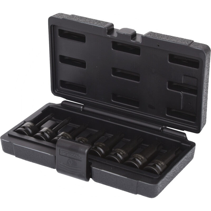 KS TOOLS 1/2" Kraft Bit Stecknuss Satz T x – 235 mm