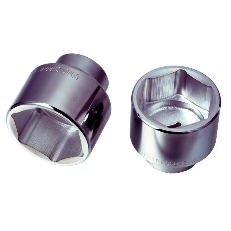 KS Tools 1" Sechskant Stecknuss, kurz, 41mm – 70 mm