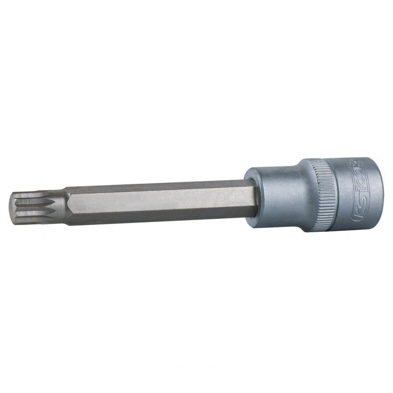 KS TOOLS 1/ 2" Bit Stecknuss XZN, lang, M6 – 110 mm