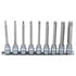 KS Tools 3/8" Bit Stecknuss Satz TX, lg – 212 mm