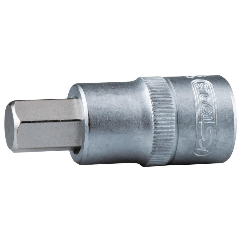 KS TOOLS 1" Bit-Stecknuss Innen6kant,17mm – 85 mm