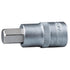 KS TOOLS 1" Bit-Stecknuss Innen6kant,19mm – 85 mm